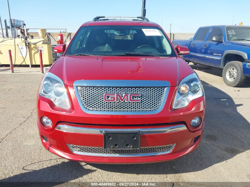 1GKKVTED0CJ307937 2012 GMC Acadia Denali