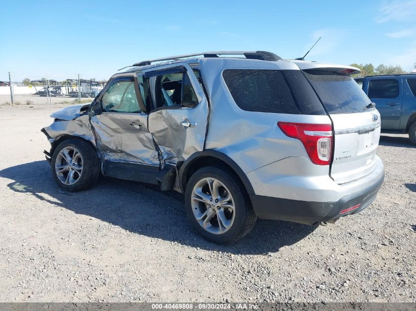 VIN 1FM5K8F84DGC07639 2013 Ford Explorer, Limited no.3