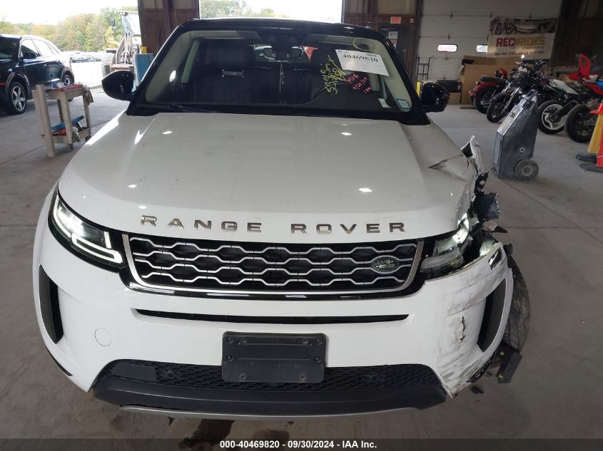 2020 Land Rover Range Rover Evoque Se VIN: SALZP2FXXLH008401 Lot: 40469820