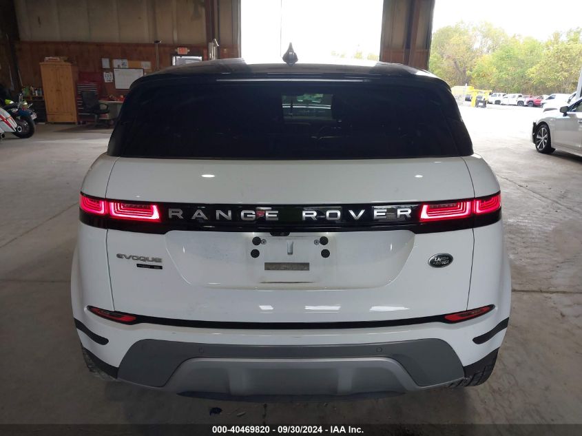 2020 Land Rover Range Rover Evoque Se VIN: SALZP2FXXLH008401 Lot: 40469820