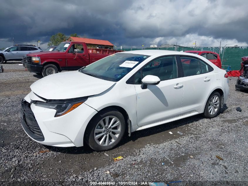 2024 Toyota Corolla Le VIN: 5YFB4MDEXRP102838 Lot: 40469840