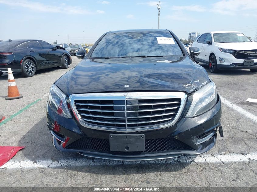 2016 Mercedes-Benz S 550 VIN: WDDUG8CB5GA211813 Lot: 40469844