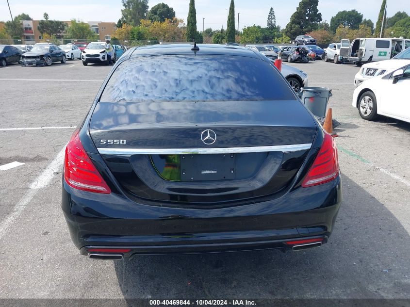 2016 Mercedes-Benz S 550 VIN: WDDUG8CB5GA211813 Lot: 40469844