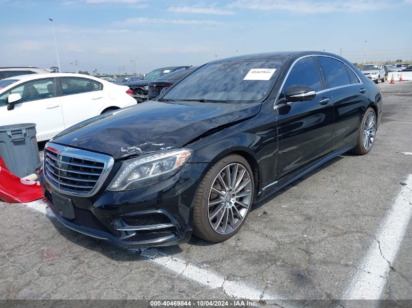 WDDUG8CB5GA211813 2016 MERCEDES-BENZ S CLASS - Image 2