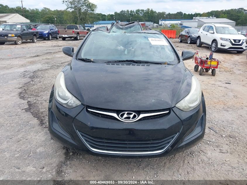 2016 Hyundai Elantra Se VIN: KMHDH4AE9GU490528 Lot: 40469853