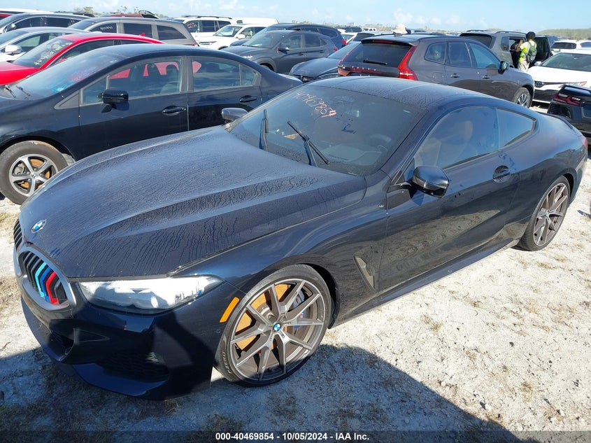 2021 BMW M850I XDRIVE VIN: WBABC4C07MCG42738