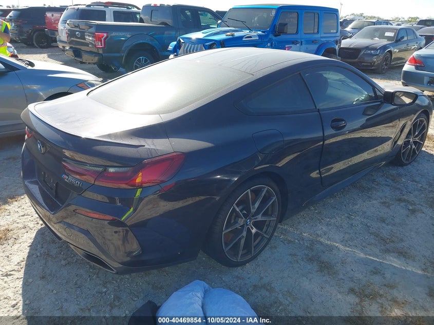 2021 BMW M850I XDRIVE VIN: WBABC4C07MCG42738