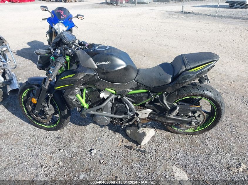 2019 Kawasaki Er650 G VIN: JKAEREG18KDA02501 Lot: 40469868