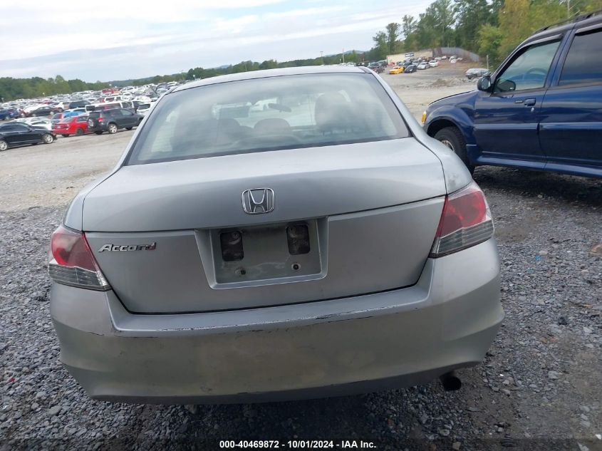 2009 Honda Accord Lx VIN: 1HGCP263X9A104509 Lot: 40469872