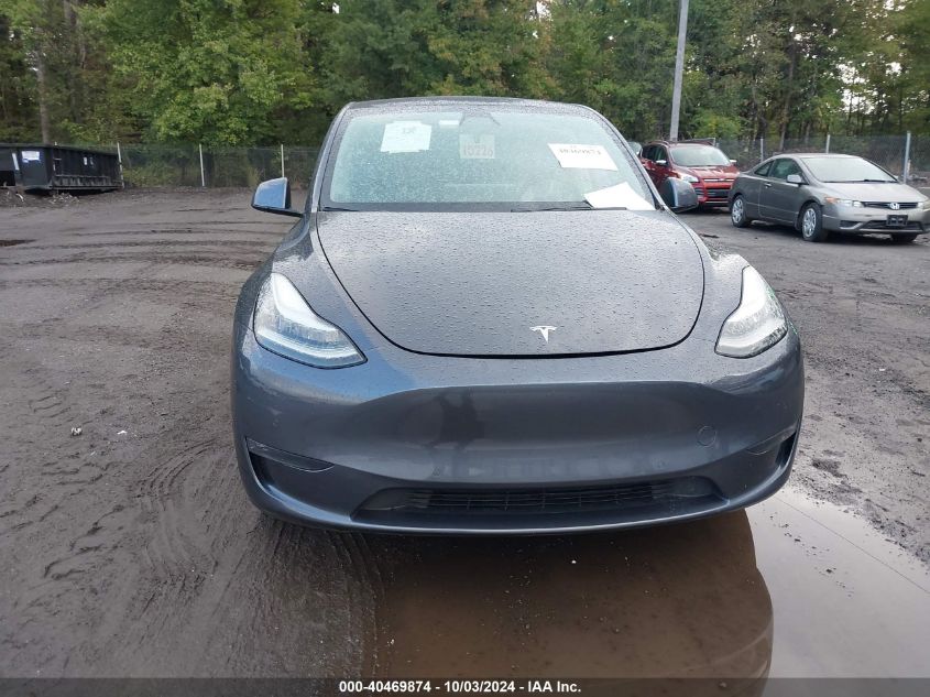 2020 Tesla Model Y Long Range Dual Motor All-Wheel Drive/Performance Dual Motor All-Wheel Drive VIN: 5YJYGDEF8LF002491 Lot: 40469874