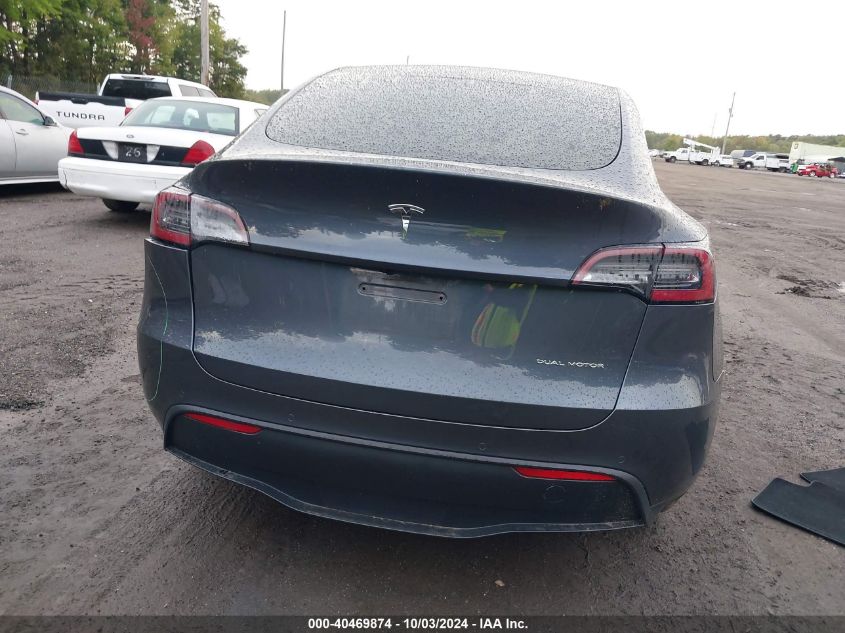 2020 Tesla Model Y Long Range Dual Motor All-Wheel Drive/Performance Dual Motor All-Wheel Drive VIN: 5YJYGDEF8LF002491 Lot: 40469874