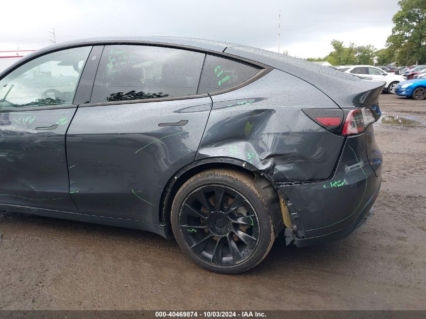 2020 Tesla Model Y Long Range Dual Motor All-Wheel Drive/Performance Dual Motor All-Wheel Drive VIN: 5YJYGDEF8LF002491 Lot: 40469874