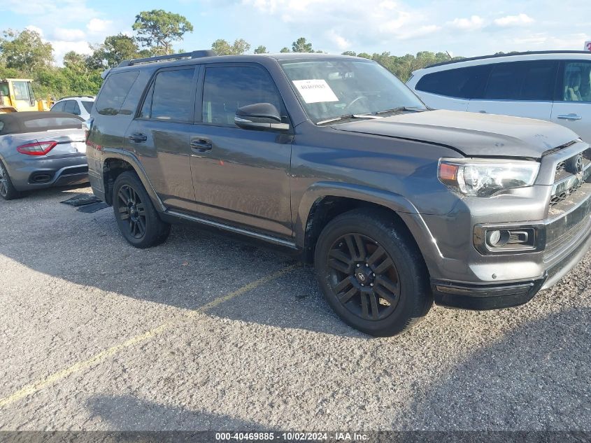 2019 Toyota 4Runner Sr5/Limited/Limited Night VIN: JTEBU5JR3K5627932 Lot: 40469885