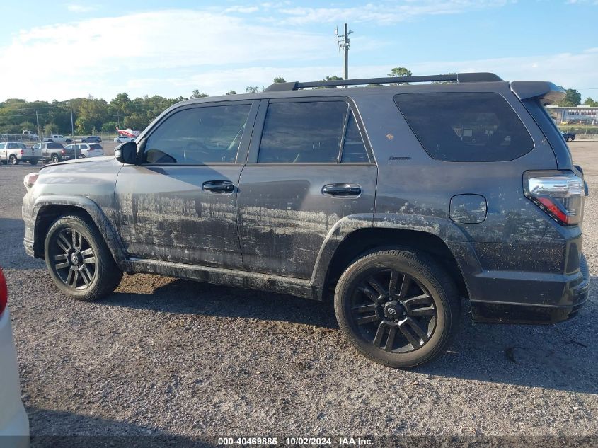 2019 Toyota 4Runner Sr5/Limited/Limited Night VIN: JTEBU5JR3K5627932 Lot: 40469885