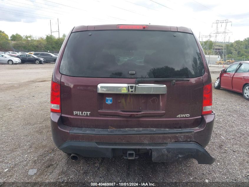 5FNYF4H5XFB070124 2015 Honda Pilot Ex-L