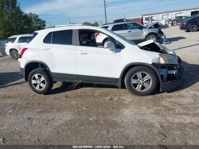 2016 Chevrolet Trax Lt VIN: 3GNCJPSB0GL256497 Lot: 40469894