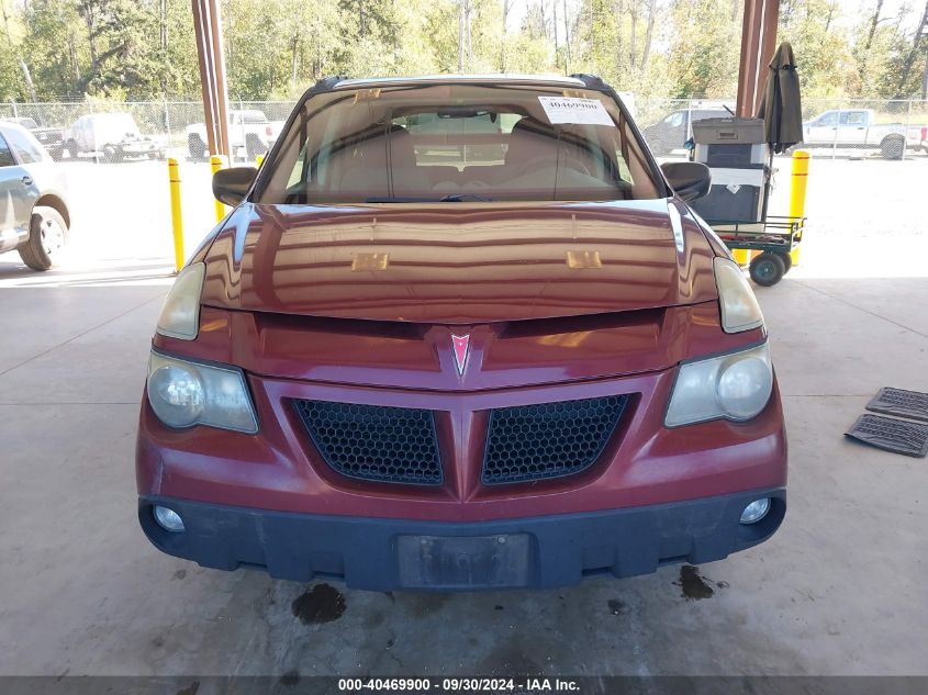 2004 Pontiac Aztek VIN: 3G7DA03E64S500828 Lot: 40469900