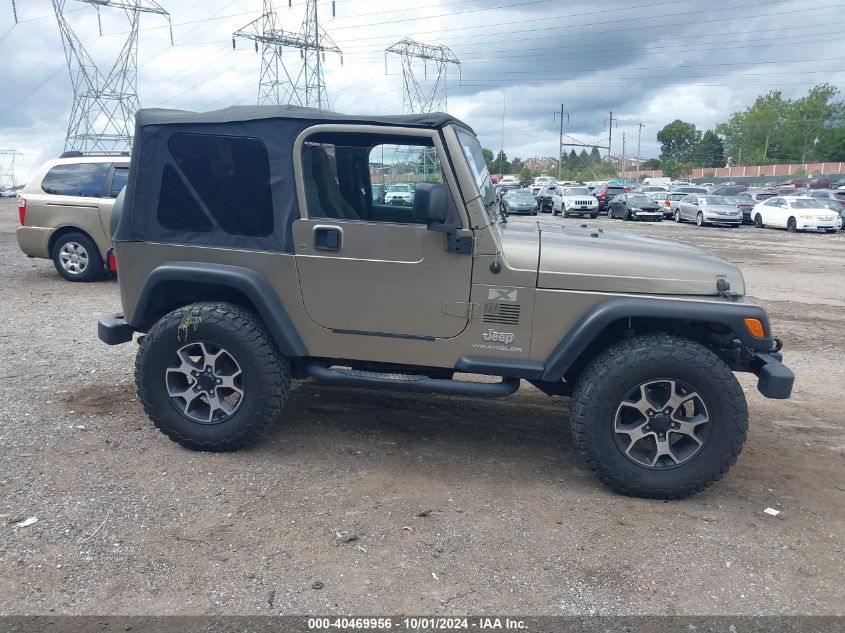 2004 Jeep Wrangler X VIN: 1J4FA39S34P723491 Lot: 40469956