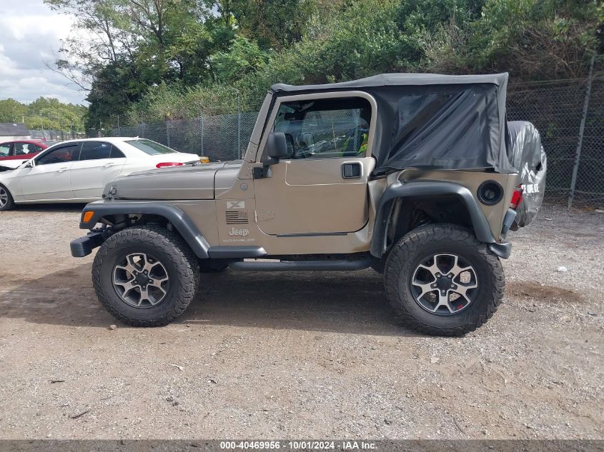 2004 Jeep Wrangler X VIN: 1J4FA39S34P723491 Lot: 40469956