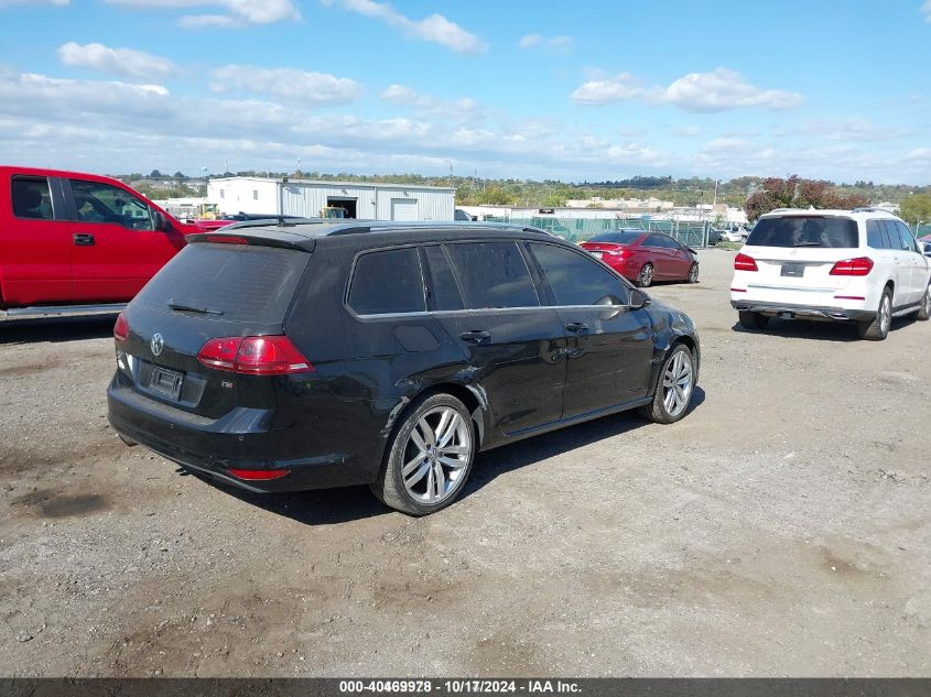 VIN 3VWC17AU8GM517572 2016 Volkswagen Golf, Sportwa... no.4