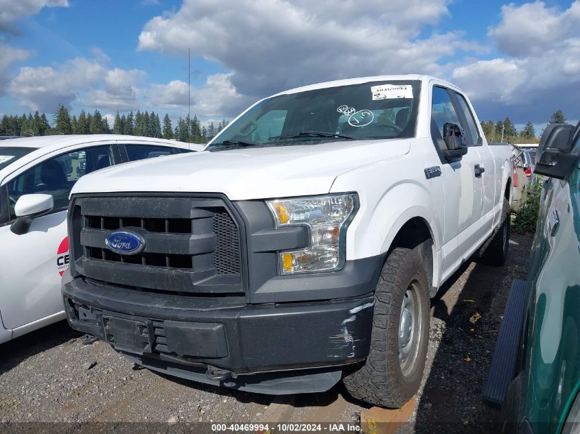 2016 Ford F-150 Xl VIN: 1FTEX1E83GKE26432 Lot: 40469994