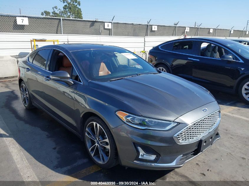 3FA6P0K92KR148905 2019 FORD FUSION - Image 1