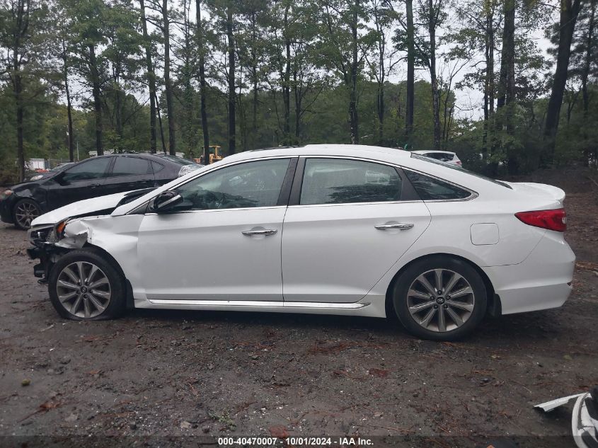 2017 Hyundai Sonata Limited VIN: 5NPE34AF8HH445169 Lot: 40470007