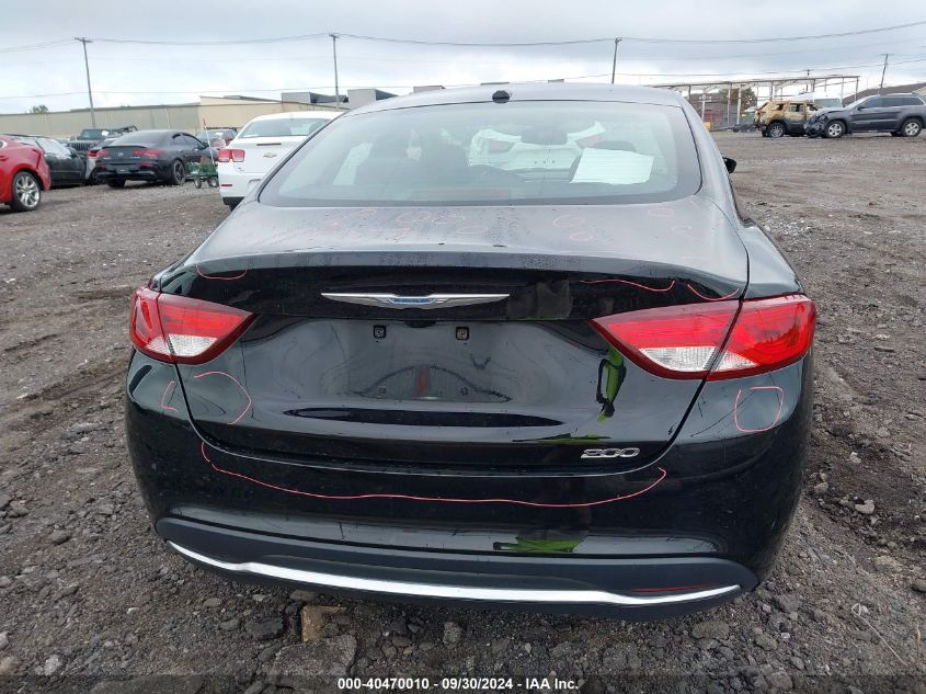 2015 Chrysler 200 Limited VIN: 1C3CCCAB4FN709519 Lot: 40470010