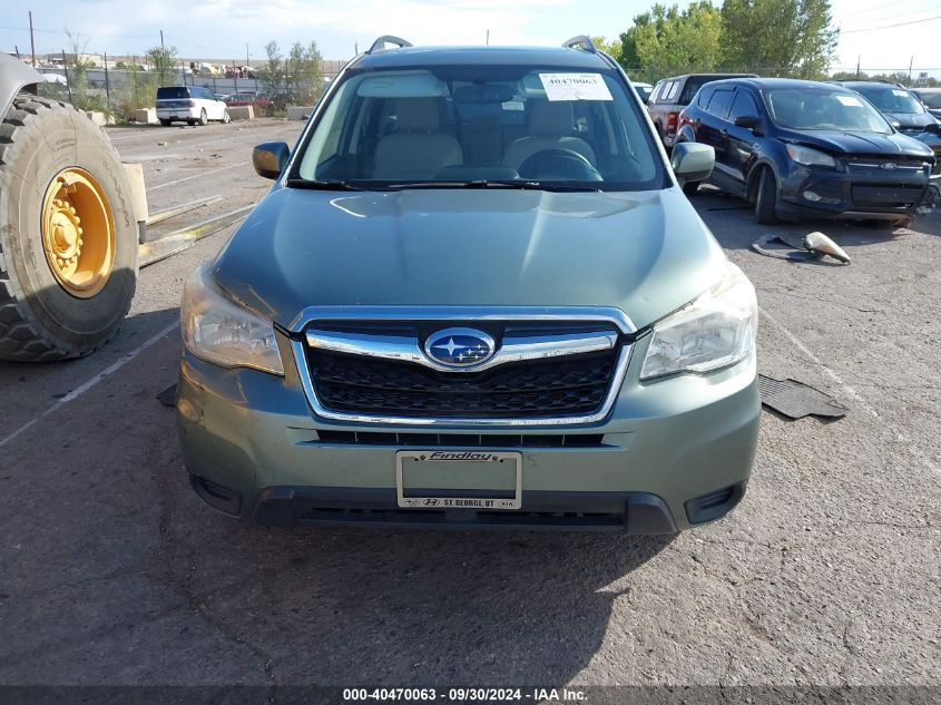 2014 Subaru Forester 2.5I Premium VIN: JF2SJAGC6EH497559 Lot: 40470063