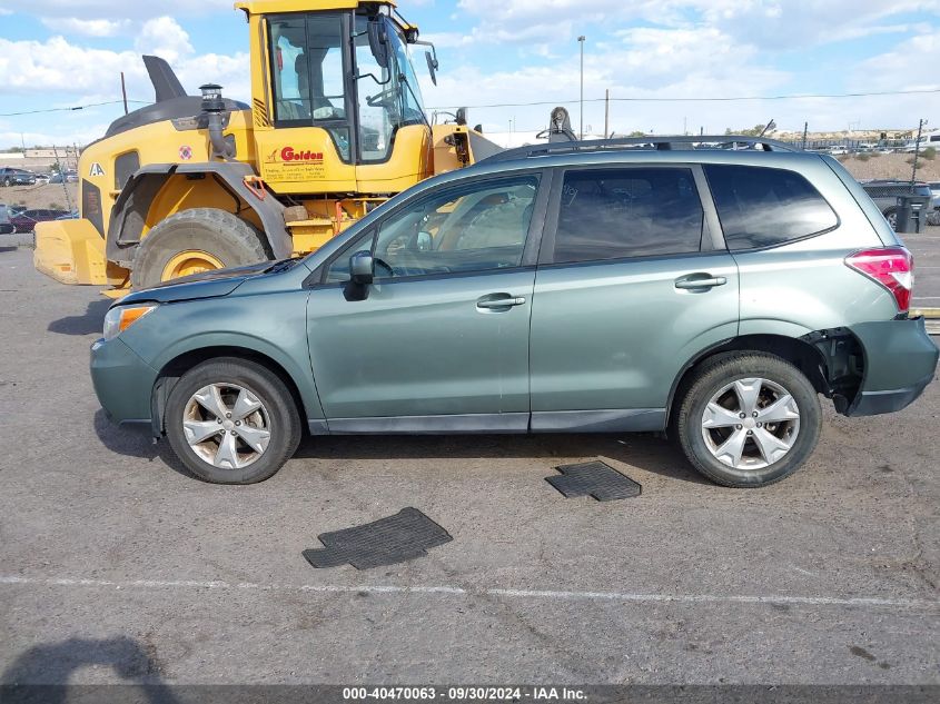 2014 Subaru Forester 2.5I Premium VIN: JF2SJAGC6EH497559 Lot: 40470063