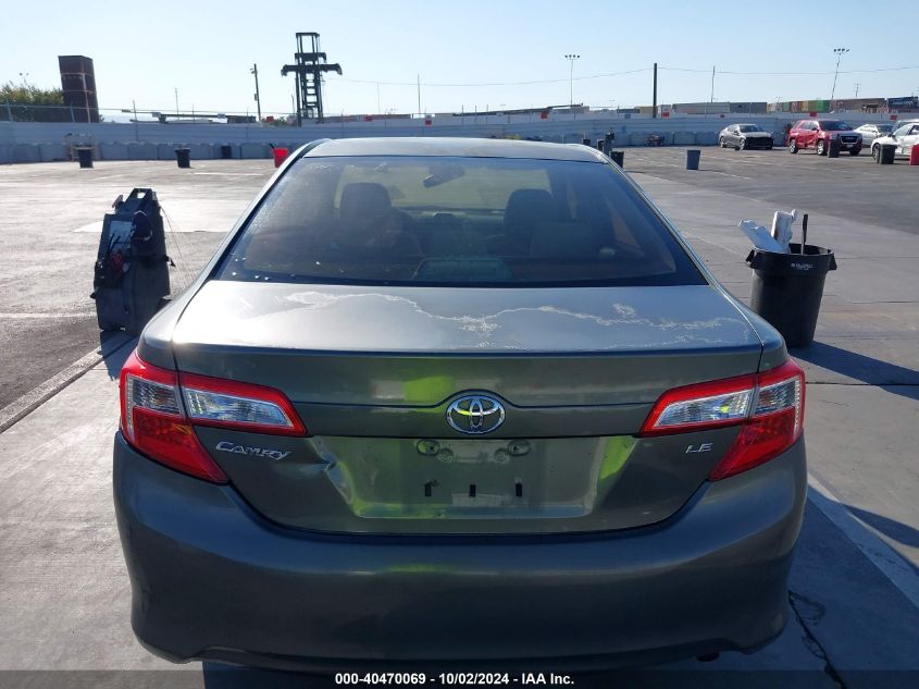 4T1BF1FK5CU531144 2012 Toyota Camry Le