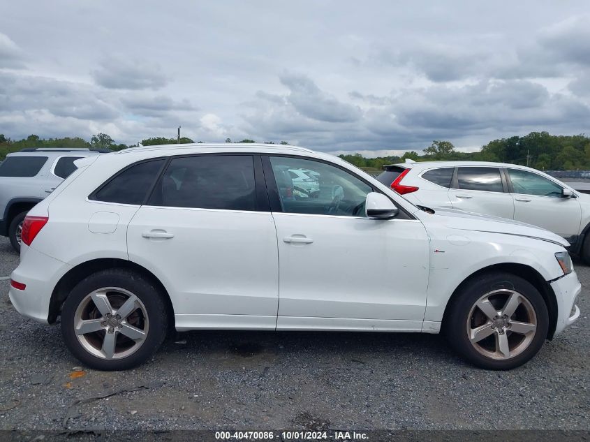 2012 Audi Q5 3.2 Premium Plus VIN: WA1DKAFP6CA068205 Lot: 40470086