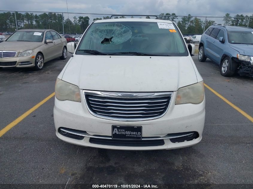 2C4RC1BG1DR554593 2013 Chrysler Town & Country Touring