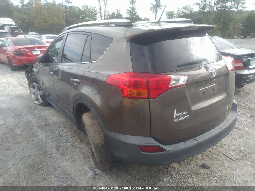 VIN 2T3ZFREVXDW067849 2013 Toyota RAV4, LE no.3