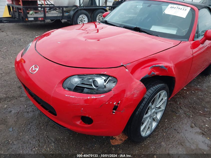 2008 Mazda Mx-5 Miata VIN: JM1NC25F080139403 Lot: 40470133