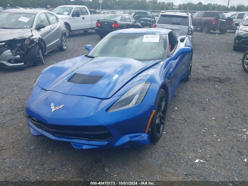 2019 Chevrolet Corvette Stingray VIN: 1G1YB2D77K5111434 Lot: 40470173