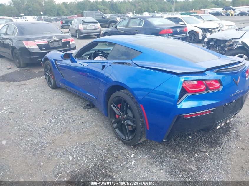 1G1YB2D77K5111434 2019 Chevrolet Corvette Stingray 1Lt