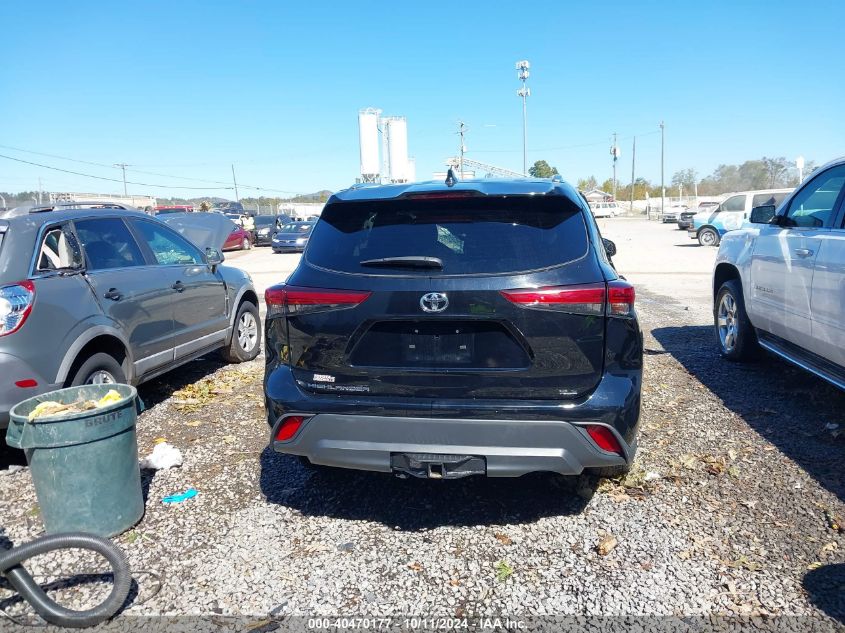 2020 Toyota Highlander Xle VIN: 5TDGZRAH1LS000829 Lot: 40470177