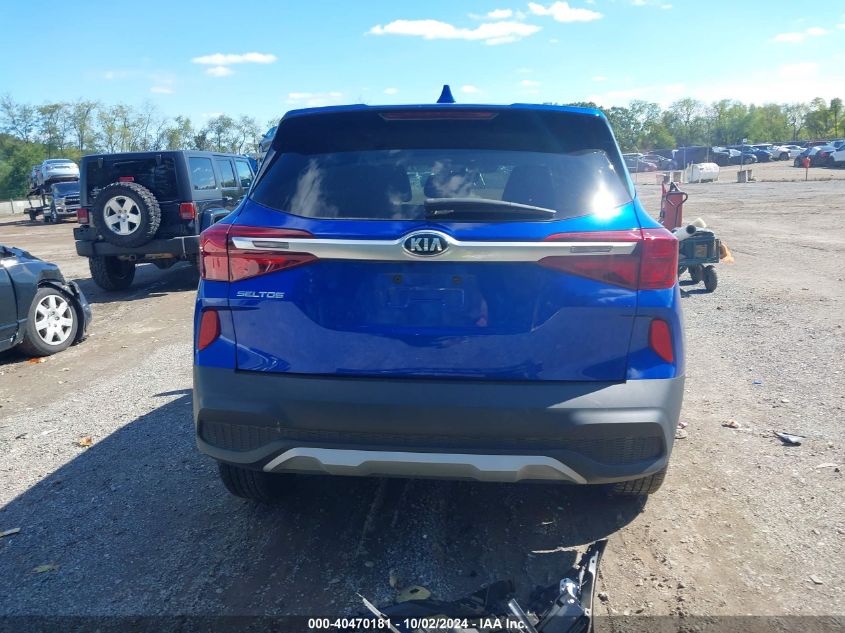 2021 Kia Seltos Lx VIN: KNDEPCAA9M7140880 Lot: 40470181