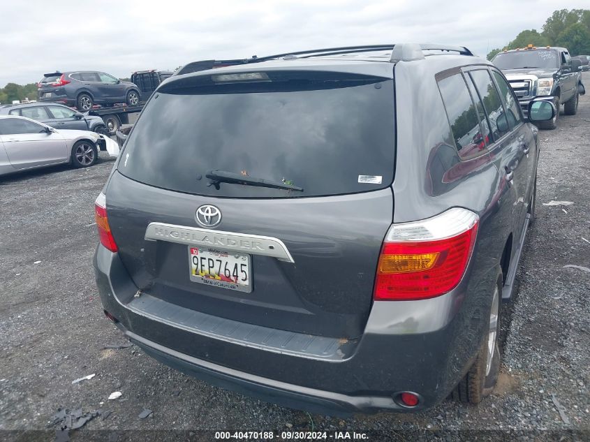 2010 Toyota Highlander Se V6 VIN: 5TDKK3EH7AS006136 Lot: 40470188