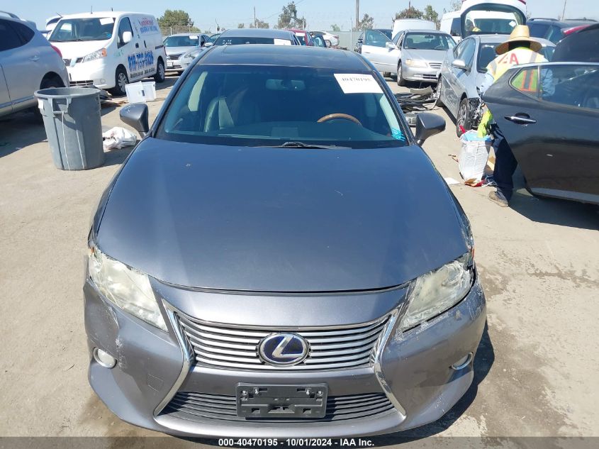 2013 Lexus Es 300H VIN: JTHBW1GGXD2020586 Lot: 40470195