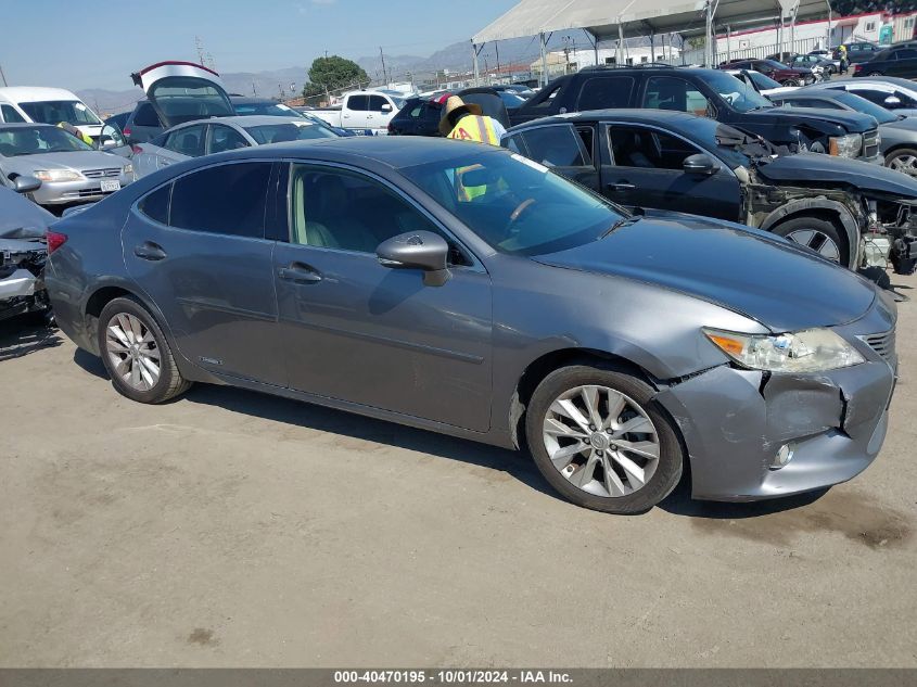 2013 Lexus Es 300H VIN: JTHBW1GGXD2020586 Lot: 40470195