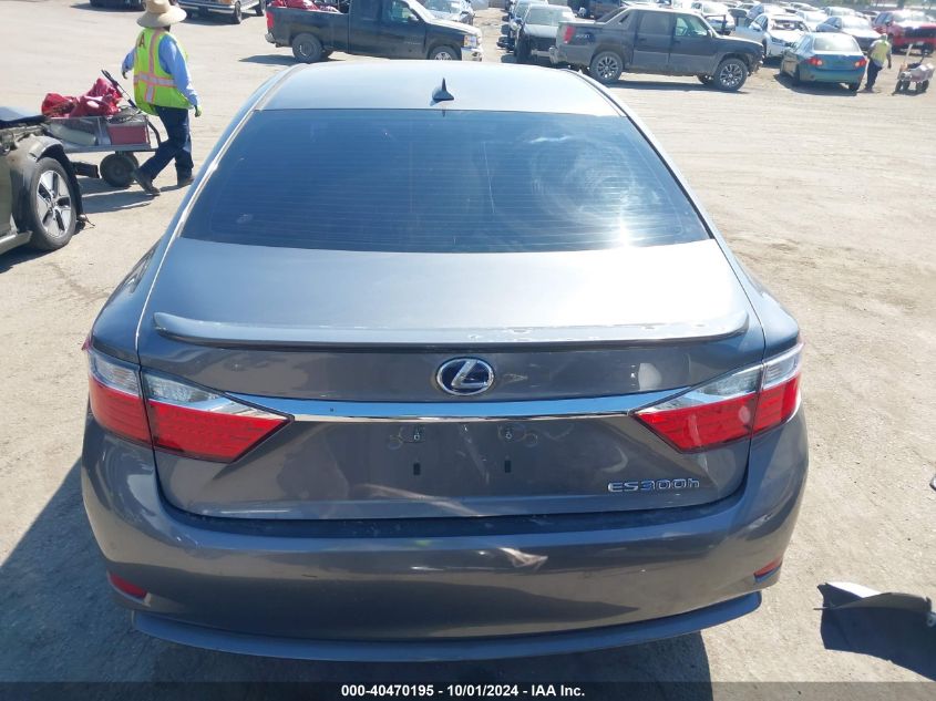 JTHBW1GGXD2020586 2013 Lexus Es 300H