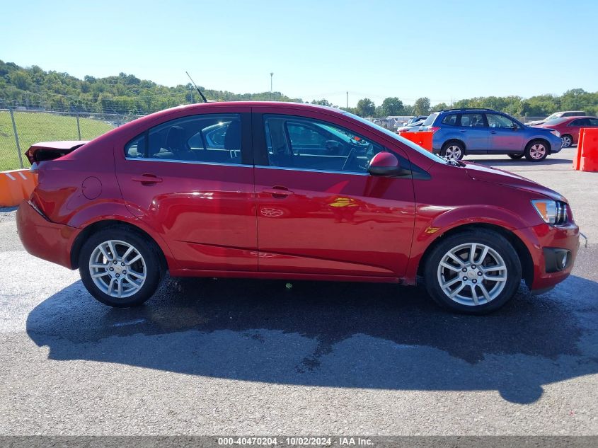 1G1JC5SH1C4114140 2012 Chevrolet Sonic 2Lt