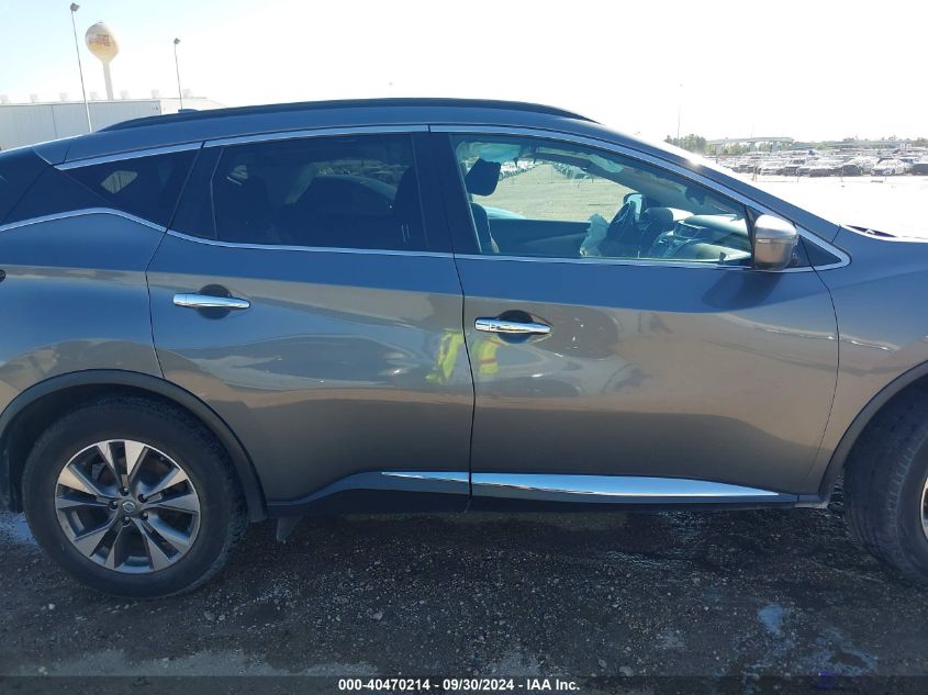 2018 Nissan Murano S/Sl/Sv/Platinum VIN: 5N1AZ2MHXJN126663 Lot: 40470214