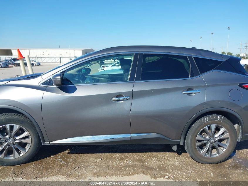 2018 Nissan Murano S/Sl/Sv/Platinum VIN: 5N1AZ2MHXJN126663 Lot: 40470214