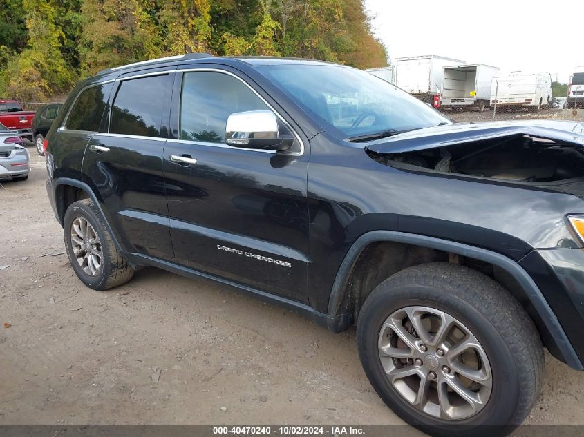 2015 Jeep Grand Cherokee Limited VIN: 1C4RJFBGXFC831708 Lot: 40470240