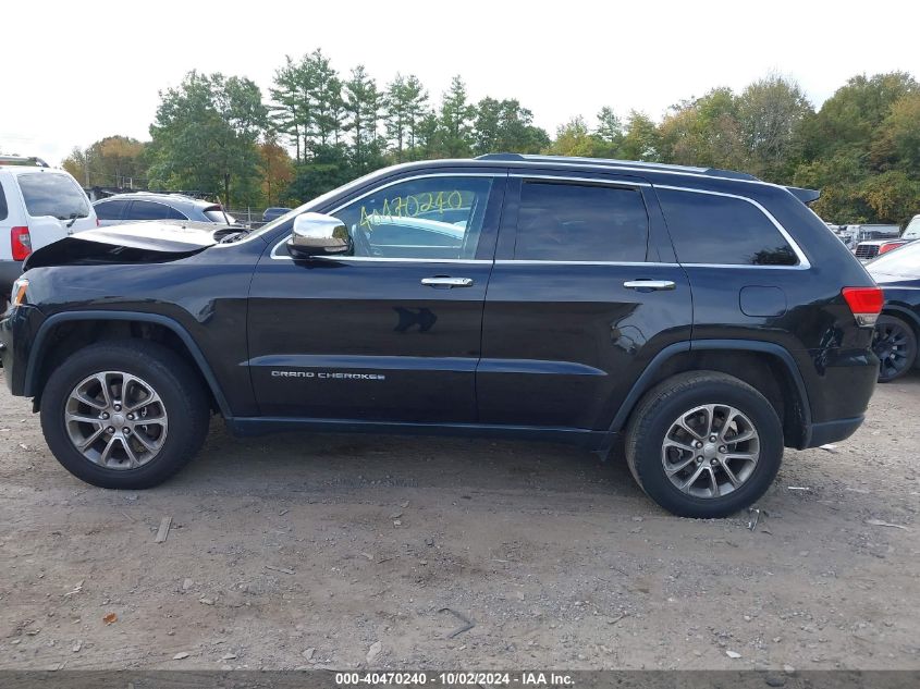 2015 Jeep Grand Cherokee Limited VIN: 1C4RJFBGXFC831708 Lot: 40470240