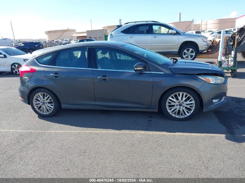 2015 Ford Focus Titanium VIN: 1FADP3N27FL300706 Lot: 40470245