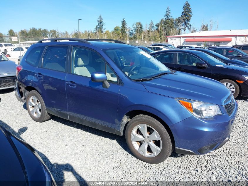 2015 Subaru Forester 2.5I Premium VIN: JF2SJADC0FH590888 Lot: 40470249